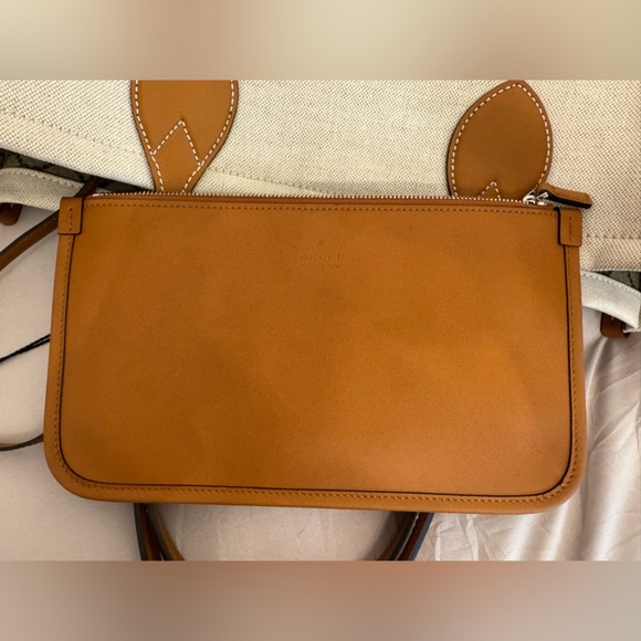 GUCCI LARGE TOTE BAG WITH GUCCI PRINT - Picture 8 of 12